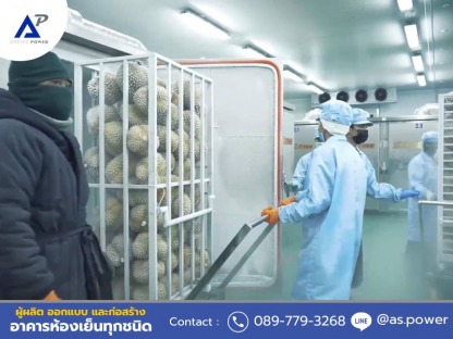 Freezer room นนทบุรี - บริษัทสร้างห้องเย็น รับออกแบบติดตั้งห้องเย็น